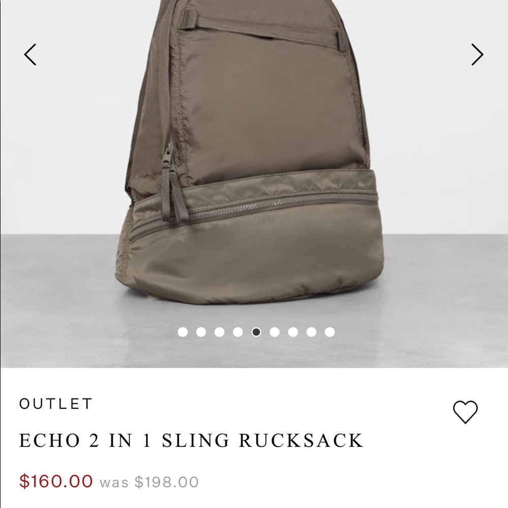 All Saints 2-1 backpack